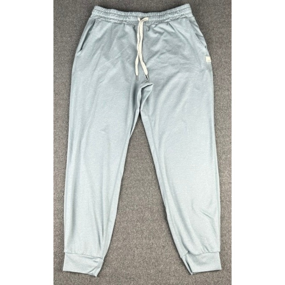Vuori Performance Jogger Womens Small Light Blue Heathered VW303 Sweatpants